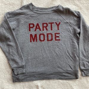 Reversible Sweatshirt. Chill mode/Party mode